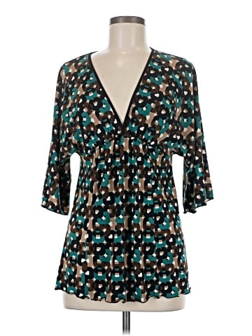 Max Studio 3/4 Sleeve Blouse (view 1)