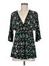 Max Studio Teal 3/4 Sleeve Blouse Size M - photo 1