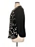 Chico's 100% Cotton Black 3/4 Sleeve Blouse Size XL - photo 5