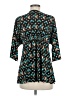 Max Studio Teal 3/4 Sleeve Blouse Size M - photo 2