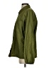 Athleta 100% Nylon Solid Green Long Sleeve Button-Down Shirt Size S - photo 5