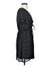 Blue Rain 100% Polyester Polka Dots Black Casual Dress Size S - photo 4