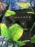 Monaco 100% Polyester Animal Print Floral Graphic Blue Jacket Size S - photo 7