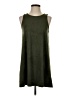 Forever 21 Solid Green Casual Dress Size S - photo 1