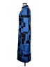 Shein Graphic Blue Cocktail Dress Size 12 - photo 5