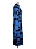 Shein Graphic Blue Cocktail Dress Size 12 - photo 4