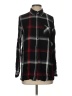 Cato Plaid Black Long Sleeve Button-Down Shirt Size S - photo 1