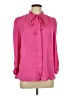 Express 100% Polyester Pink 3/4 Sleeve Blouse Size L - photo 1