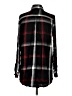Cato Plaid Black Long Sleeve Button-Down Shirt Size S - photo 2
