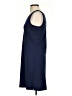 Unbranded Solid Blue Casual Dress Size S - photo 5