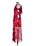 Betsy & Adam 100% Polyester Floral Red Cocktail Dress Size 12 (petite) - photo 5