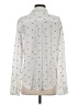 Rails 100% Rayon Hearts Ivory Long Sleeve Blouse Size S - photo 2