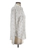 Rails 100% Rayon Hearts Ivory Long Sleeve Blouse Size S - photo 4