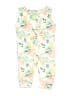 Assorted Brands Floral Ivory Short Sleeve Onesie Size 3-6 mo - photo 1