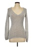 H&M Metallic Silver Pullover Sweater Size 10 - photo 1