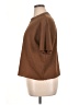 Dex Solid Brown Short Sleeve T-Shirt Size XL - photo 5