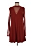 BCBGeneration Burgundy Casual Dress Size M - photo 1