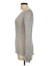H&M Metallic Silver Pullover Sweater Size 10 - photo 5