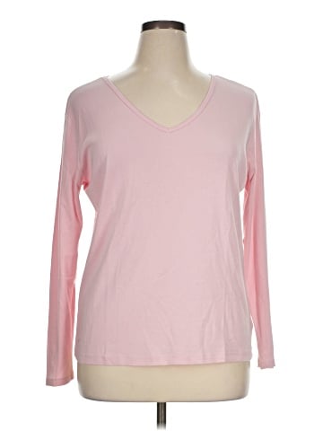 Lauren by Ralph Lauren 3/4 Sleeve T-Shirt (view 1)