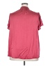Torrid Pink Short Sleeve Blouse Size 2X Plus (2) - photo 2