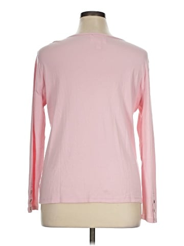 Lauren by Ralph Lauren 3/4 Sleeve T-Shirt (view 2)
