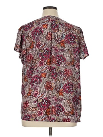 Maurices Short Sleeve Blouse (view 2)