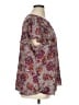 Maurices 100% Polyester Paisley Purple Short Sleeve Blouse Size 1X - photo 4