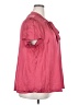 Torrid Pink Short Sleeve Blouse Size 2X Plus (2) - photo 4