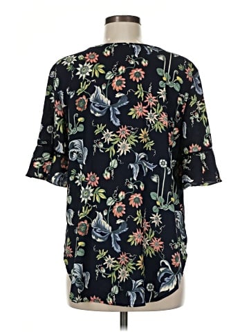 Ann Taylor Short Sleeve Blouse (view 2)