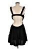 Unbranded 100% Polyester Solid Black Cocktail Dress Size M - photo 2
