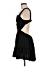 Unbranded 100% Polyester Solid Black Cocktail Dress Size M - photo 5