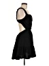 Unbranded 100% Polyester Solid Black Cocktail Dress Size M - photo 4