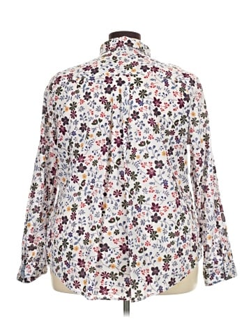 St. John's Bay Long Sleeve Blouse (view 2)