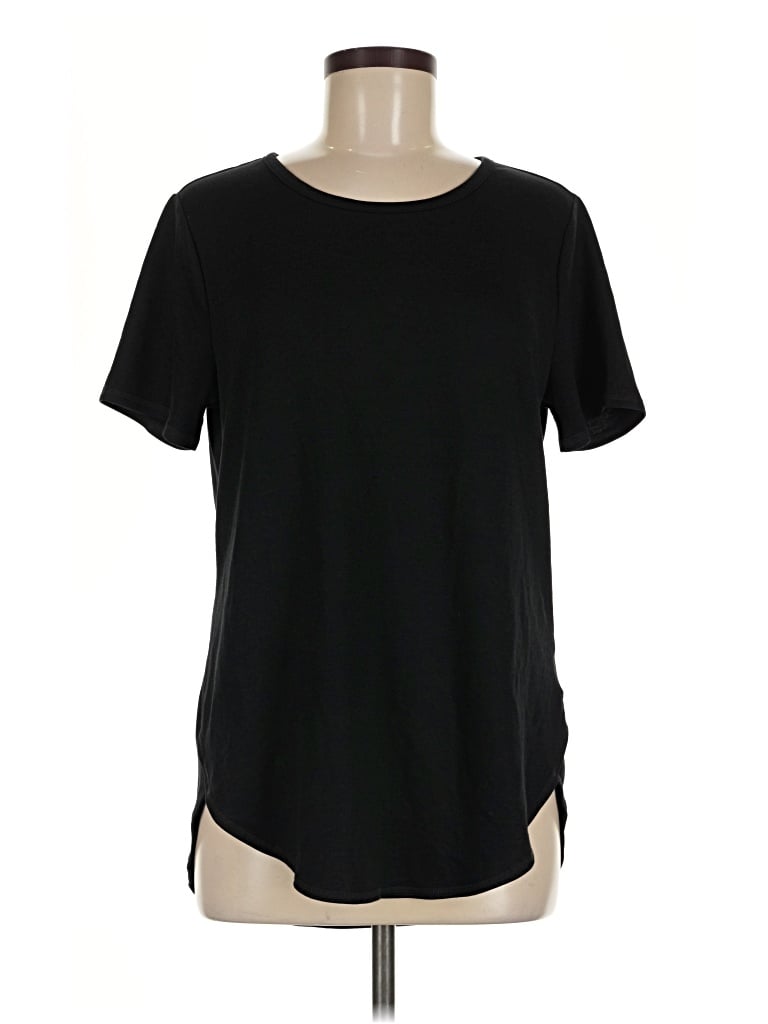 Pre-owned Skechers Short Sleeve T-shirt In Black