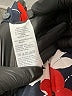 J.Crew 100% Silk Floral Red Long Sleeve Silk Top Size 2 - photo 8