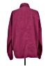 GeeGee 100% Polyester Burgundy Long Sleeve Blouse Size L - photo 2