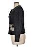 St. John Collection Graphic Black Blazer Size 14 - photo 5