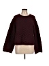 Grade & Gather Solid Burgundy Pullover Sweater Size L - photo 1