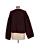 Grade & Gather Solid Burgundy Pullover Sweater Size L - photo 2