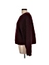 Grade & Gather Solid Burgundy Pullover Sweater Size L - photo 5