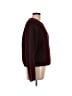 Grade & Gather Solid Burgundy Pullover Sweater Size L - photo 4