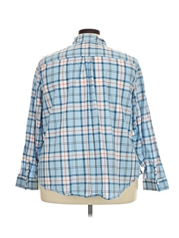 St. John's Bay Long Sleeve Button-Down Shirt (view 2)