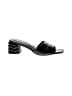 so Me Chevron-herringbone Black Sandals Size 10 - photo 1