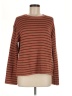 Carve Designs Stripes Brown Pullover Sweater Size M - photo 1