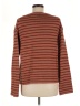 Carve Designs Stripes Brown Pullover Sweater Size M - photo 2