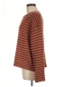 Carve Designs Stripes Brown Pullover Sweater Size M - photo 5