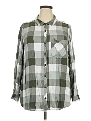 Terra & Sky Long Sleeve Button-Down Shirt (view 1)