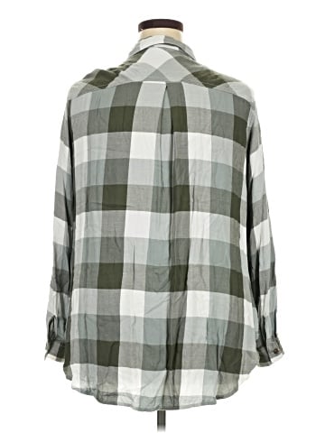 Terra & Sky Long Sleeve Button-Down Shirt (view 2)