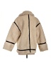 ASOS 100% Polyester Ivory Faux Fur Jacket Size XS - photo 2
