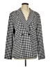 Marled by Reunited Houndstooth Gray Blazer Size L - photo 1